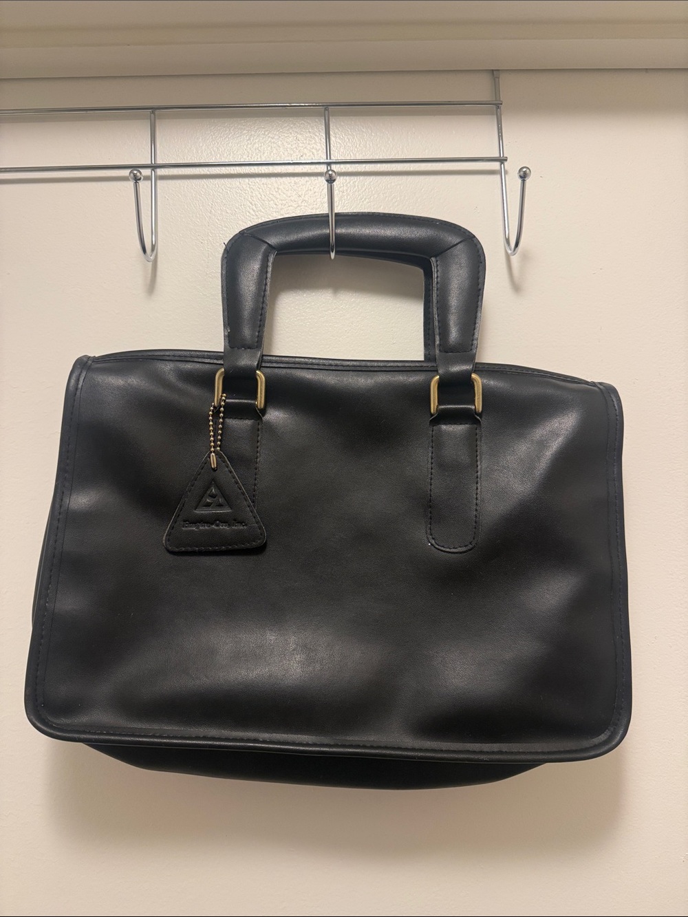 Vintage 90s Empire Orr Leather briefcase style Bag